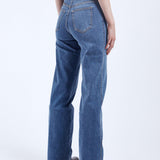 Moxy Straight Curve Cut Jeans TALL - Vale Sky Plain