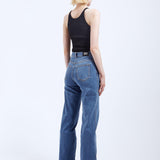 Moxy Straight Curve Cut Jeans TALL - Vale Sky Plain
