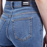 Moxy Straight Curve Cut Jeans TALL - Vale Sky Plain