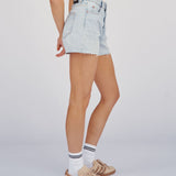 Nora Shorts - Stream Light Worn