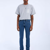 Snap Skinny Jeans - Cape Dark Plain