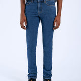 Snap Skinny Jeans - Cape Dark Plain