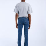 Snap Skinny Jeans - Cape Dark Plain
