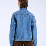 Joey Trucker Jacket - Stream Sky Retro