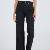 Echo Straight Jeans - Black