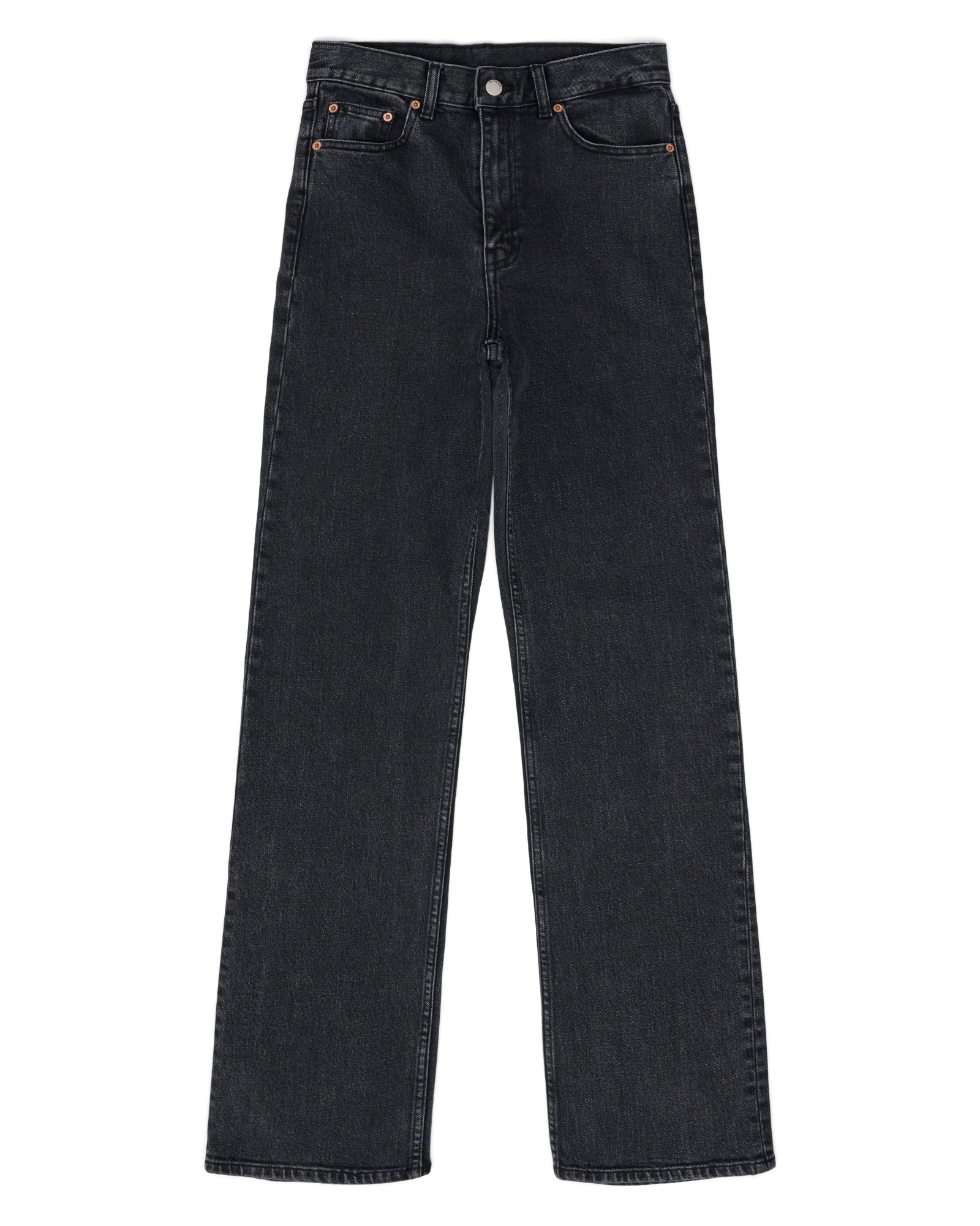 Echo Straight Jeans - Tar Retro Black