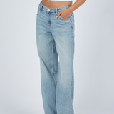 Hill Low Jeans Petite - Drift Light Blue