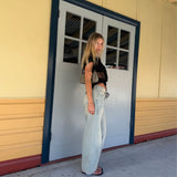 Hill Low Relaxed Jeans - Stream Light Sand
