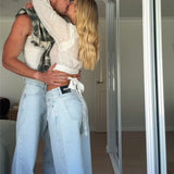 Hill Low Relaxed Jeans - Stream Superlight Retro Contrast