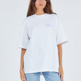 Kerry Tee - White MNCRM Swirl