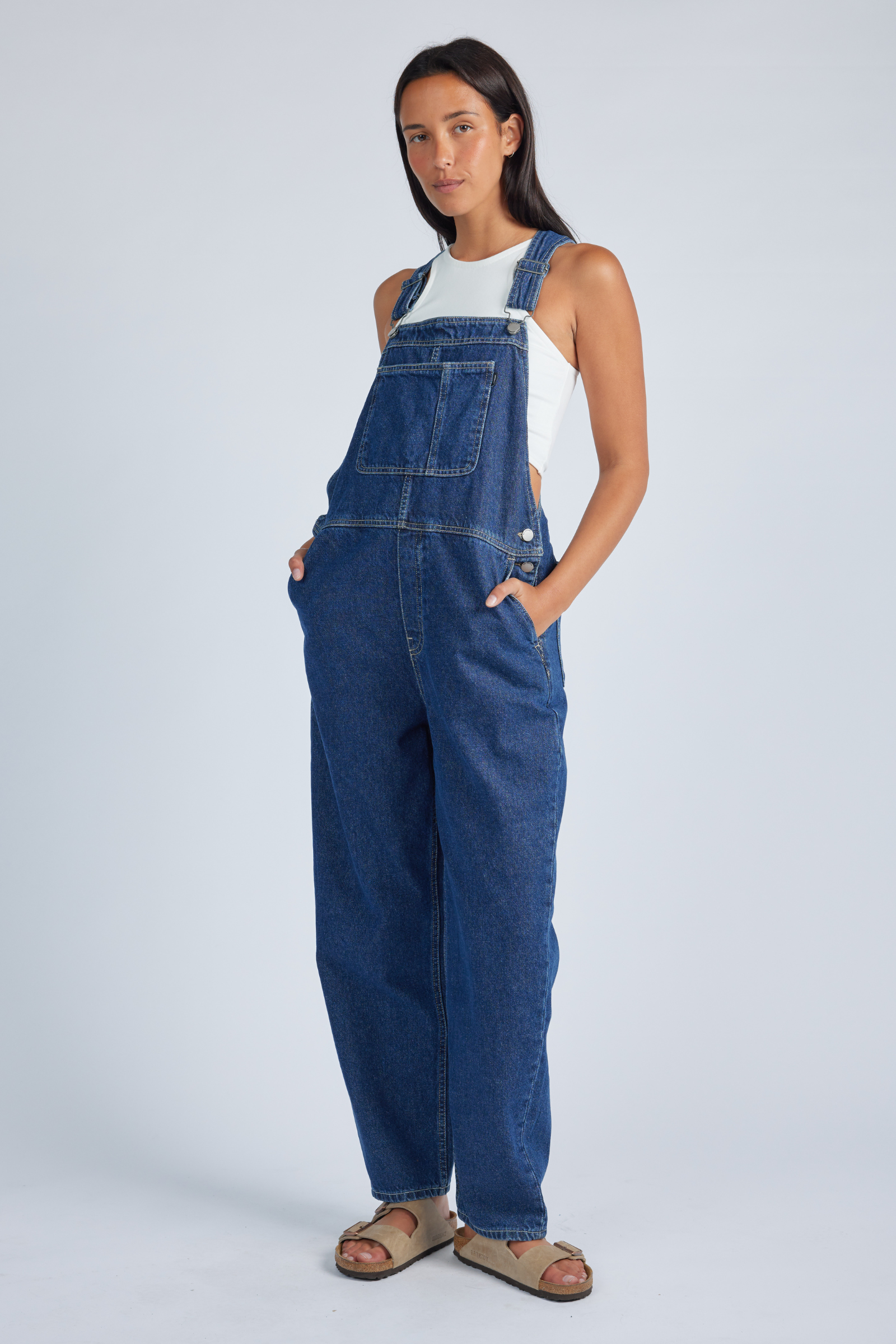Lydia Dungaree Pebble Dark Retro | Dr Denim Jeans Australia – Dr Lydia Dungaree Pebble Dark Retro | Dr Denim Jeans Australia – Dr