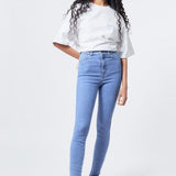 Moxy Skinny Jeans - Cape Plain Light Blue SAMPLE