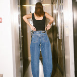 Nanci Barrel Jeans - Stream Mid Retro