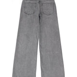 Rhue Wide Jeans - Ash Grey