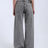 Rhue Wide Jeans - Ash Grey