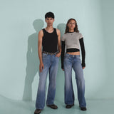 Rhue Wide Jeans TALL - Stream Sky Fade