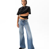 Rhue Wide Jeans TALL - Stream Sky Fade