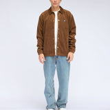 Split Jacket - Brown Cord