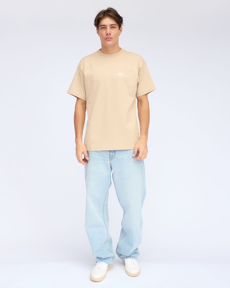 Trooper Tee - Pale Taupe World Traveller