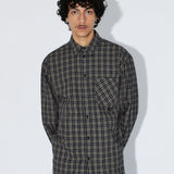 Wes Shirt - Black Summer Check