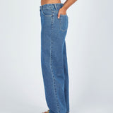 Hill Low Jeans - Haze Mid Retro