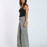Rhue Wide Jeans TALL - Ash Grey