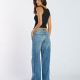 Rhue Wide Jeans - Stream Sky Fade