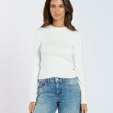 Stella Long Sleeve Top - Off White