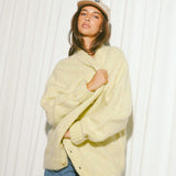 Tom Cardigan - Brushed Light Yellow