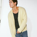 Tom Cardigan - Brushed Light Yellow