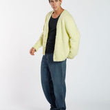 Tom Cardigan - Brushed Light Yellow