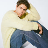 Tom Cardigan - Brushed Light Yellow