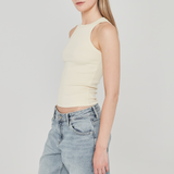 Amelie Singlet - Bone
