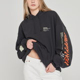 Siri Hoodie - Graphite Happy Hour
