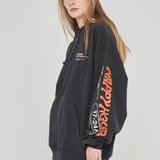 Siri Hoodie - Graphite Happy Hour