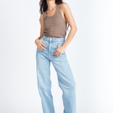 Moxy Straight Jeans - Pyke Light Blue