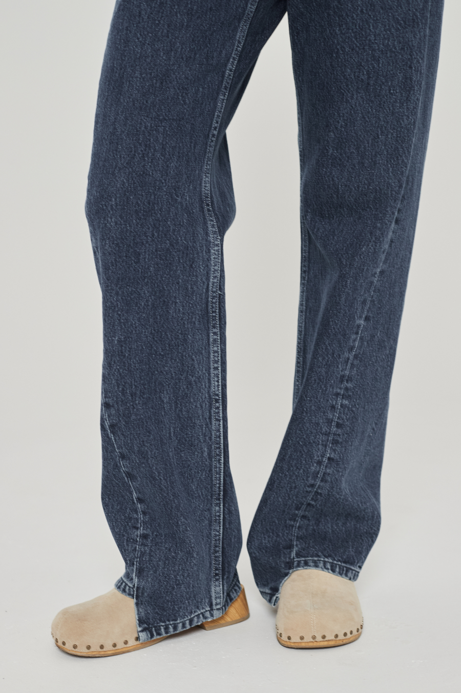 Echo Straight Jeans - Spiral Cut - Boulder Dark Retro - Final Sale