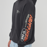 Damien Hoodie - Graphite Happy Hour