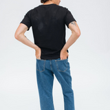 Dash Straight Jeans - Pebble Mid Retro