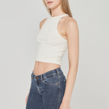 Lara Crop - Bone