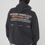 Damien Hoodie - Graphite Happy Hour