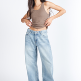 Demi Singlet - Walnut