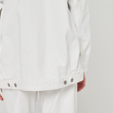 Ina Denim Jacket - White