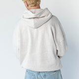 Alec Hoodie Oatmeal Melange