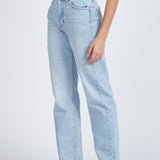 Beth Straight Jeans - Light Blue Jay