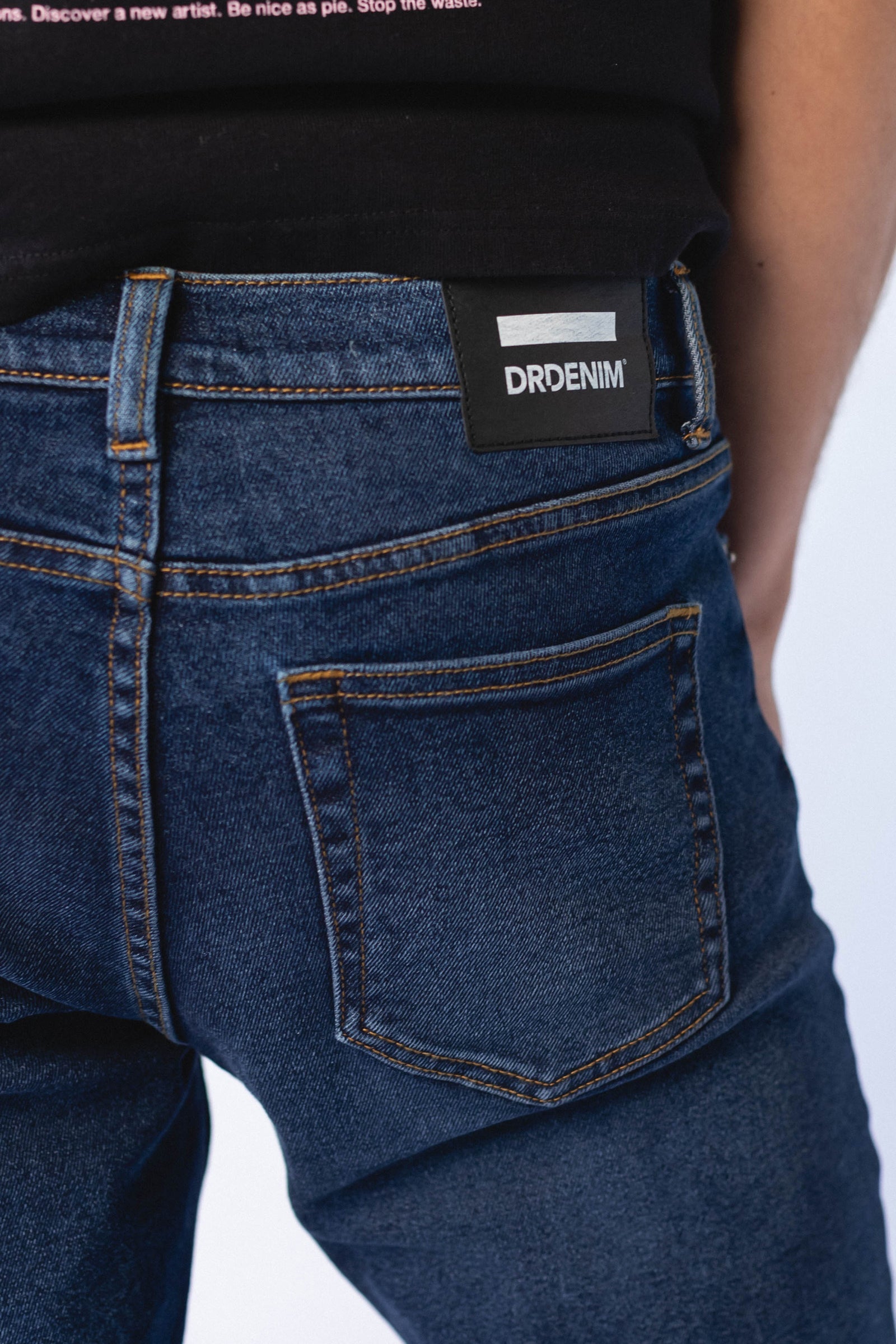 Chase Jeans Moat Plain Dark Blue Dr Denim Jeans Australia – Dr