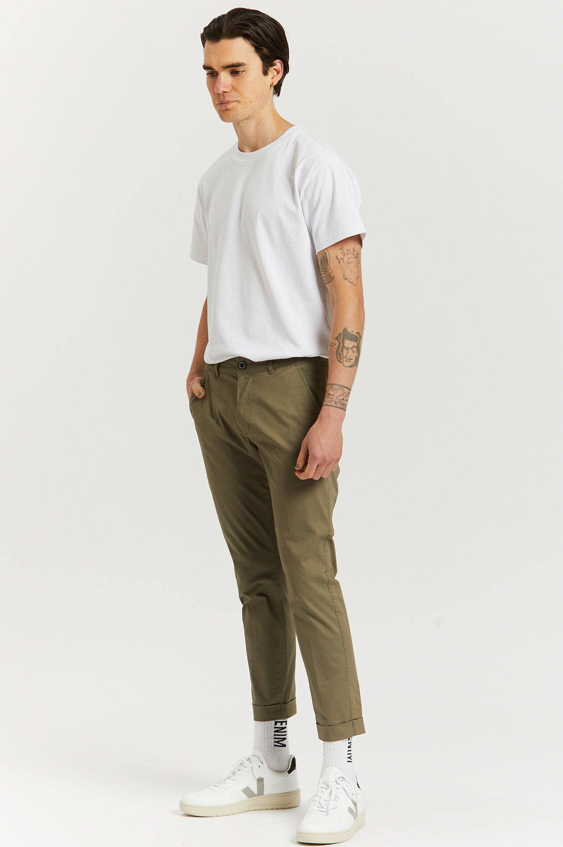 Diggler Chino - Olive - Dr Denim Jeans - Australia & NZ