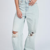 Donna Baggy Jeans - Drift Superlight Destroyed