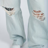 Donna Baggy Jeans - Drift Superlight Destroyed