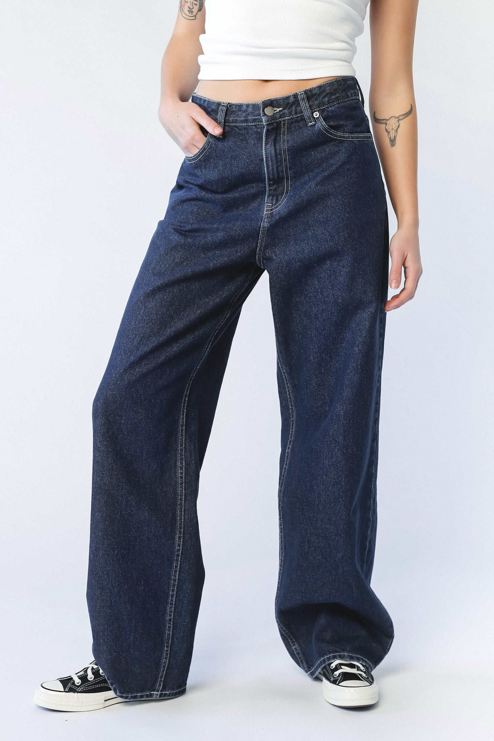 Donna Jeans Pebble Dark Retro Dr Denim Jeans Australia – Dr